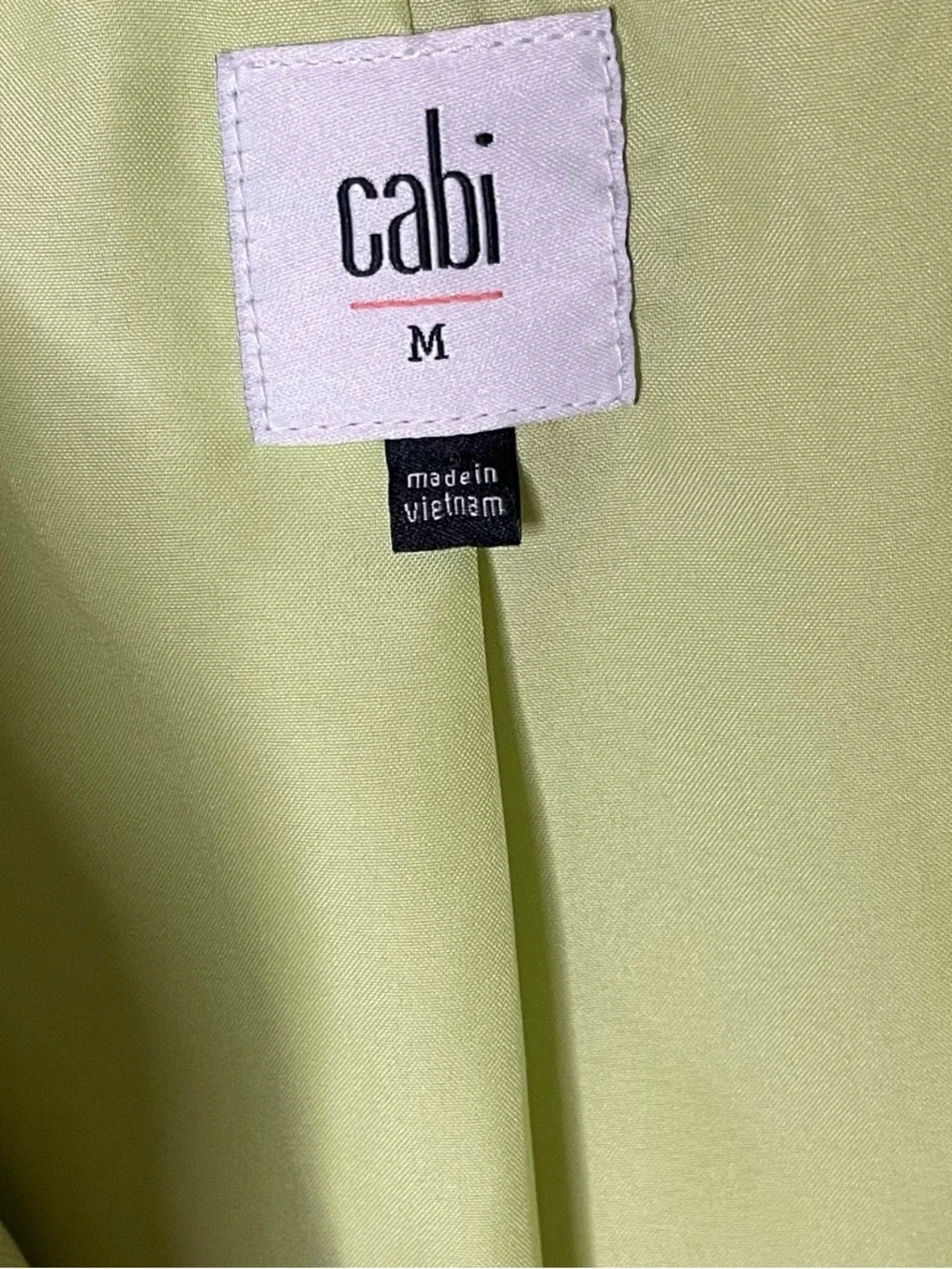 CAbi Tea Cake Topper Cotton Jacket Sz M